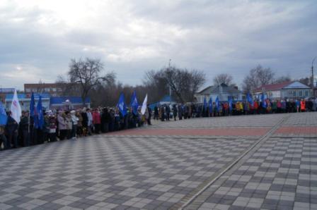 В Тбилисском районе почтили память погибших в военном конфликте в Чечне